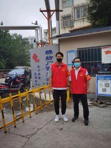 市文旅集團(tuán)一線戰(zhàn)“疫”之：“帥飛了”組合秒變“救火勇士”，“暖心”大白全心全意為居民服務(wù)